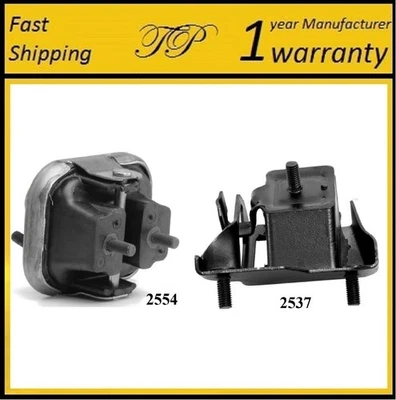 2 piezas montaje de motor y transmisión para chasis comercial Cadillac 1988-1990, Deville 4,5 L Foto 1 de 4