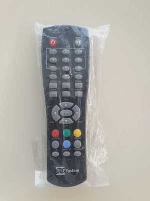 TELECOMANDO ORIGINALE TELESYSTEM PER DECODER DIGITALE TERRESTRE - Immagine 1 di 4