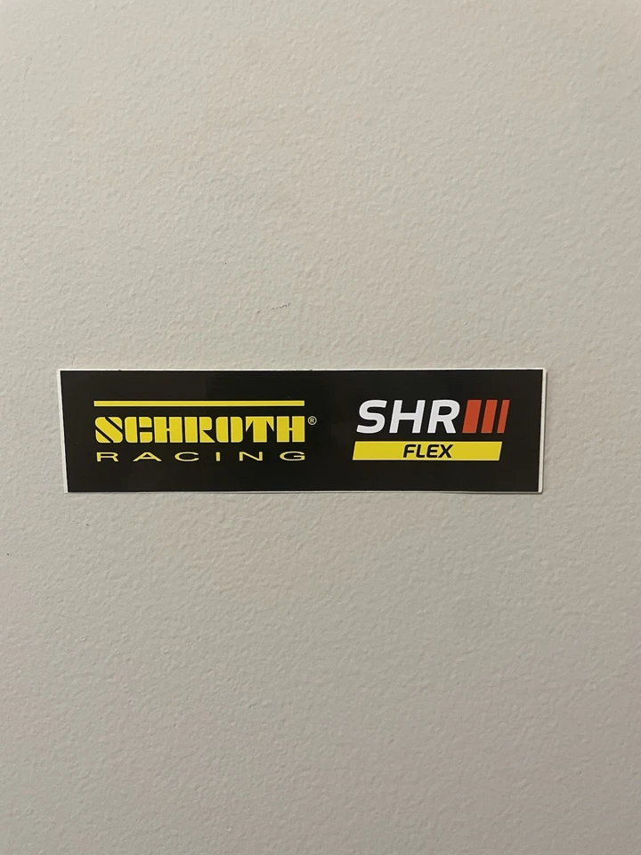 SCHROTH RACING vintage racing sticker/decal - Image 1 of 1