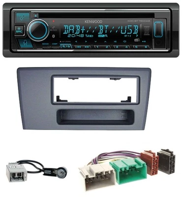 Kenwood MP3 Bluetooth DAB USB CD Autoradio für Volvo S60 S70 C70 V70 00-03 dunke - Bild 1 von 4