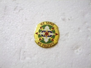 ARMY DI DUI UNIT CREST INSIGNIA - 33rd MILITARY POLICE BATTALION PAIR :K8-E3 - Picture 1 of 1