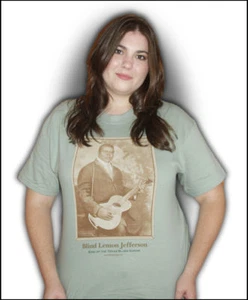 John Tefteller's Blues Images Blind Lemon Jefferson T-Shirt—X Large - Picture 1 of 1