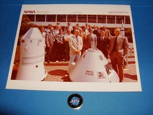 NASA FORMER ASTRONAUTS REUNITE SERIAL # PHOTO 1978 ORIGINAL - Picture 1 of 2