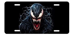 Venom of Spiderman Movie Comic Aluminum Vanity License Plate Tag Cool New - Picture 1 of 5