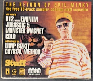 The Return Of Evil Minky CD Stuff Magazine 15 Track Promo Sampler First Edition - Picture 1 of 4