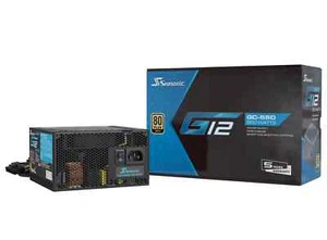 Seasonic G12 GC-550 80 Plus Gold - ATX 12V - 550 W - Photo 1/10