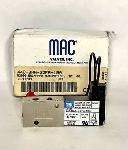 MAC solenoid valve 44B-BAA-GDFA-1BA (NEW) - Picture 1 of 5