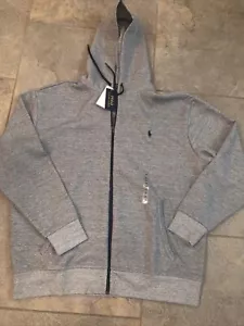 Polo Ralph Lauren Men's Full Zip Hoodie Heather Grey NWT 1XB $138 - Picture 1 of 4