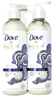 2 Pack Dove Amplified Textures Super Slip Detangling Conditioner For Curls