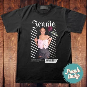 Jennie Blackpink T Shirt Born Pink Shirt Jennie Blackpink merch K Pop Shirt - Picture 1 of 5