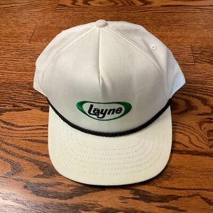 Stylemaster Layne Adjustable Back White Hat - Vintage - Made in USA - Picture 1 of 5