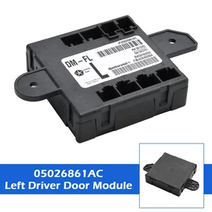 05026861AC Front Left Driver Door Module for Dodge Chrysler 2007-2020 U4 - Picture 1 of 10