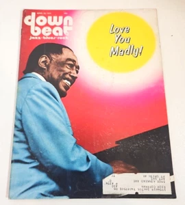 April 25, 1974 Down Beat Magazine – Duke Ellington Cover Vintage - Picture 1 of 4