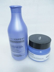 L'OREAL BLONDIFIER COOL SHAMPOO 10.1 oz & MASK 8.5 oz Duo! - Picture 1 of 3