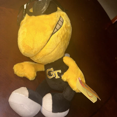 Georgia Tech University Study Buddies Team Nerd Plush NWT Cover