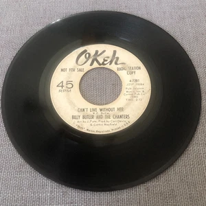 Billy Butler - Cant Live Without Her 7" Vinyl 45 RPM Okeh Promo 1964 Funk Soul - Picture 1 of 2