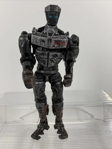 Real Steel Atom The Junkyard Bot 2011 Series 1 Jakks Pacific Great Condition Cover