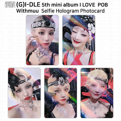 (G)I-DLE G-IDLE IDLE 5th Mini Album I Love POB Photocard Withmuu KPOP K-POP • 23.99$