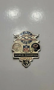 VTG Super Bowl XXI Commemorative Lapel Pin New York Giants/Denver Broncos 1986 - Picture 1 of 5