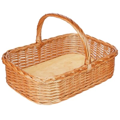 Weidentablett Tablettkorb Korbtablett Tablett Weide Serviertablett Präsent TWSRH - Bild 1 von 4