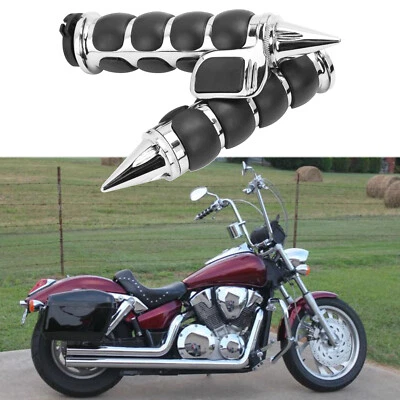 Empuñaduras de manillar de motocicleta de 1" para Honda VT1300C VTX1300 VTX1300R VTX1800 Foto 1 de 4
