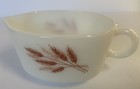 Vintage Pyrex Autumn Harvest Wheat 77-B Gravy Boat Server