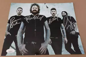 Mastodon - Signed 8x10 Photo 2010 All 4 members JSA - Picture 1 of 2