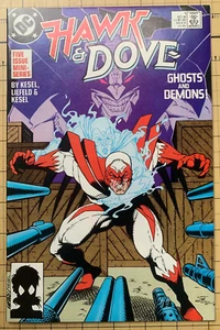 HAWK & DOVE #1 - 1st DAWN GRAINGER AS DOVE (DC OCT. 1988) - Picture 1 of 4