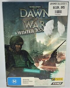 New Warhammer Dawn of War Winter Assault Expans Pack Windows 98 PC Game Pal 2005