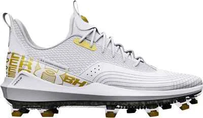 UNDER ARMOUR Harper 7 Hovr White Baseball Cleats Men's Size 7.5 NEW - Image 1 of 4