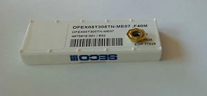 N° 5 Inserciones Cortador SECO Ofex05t305tn-me07, F40m - Bild 1 von 2