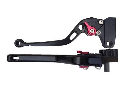 PALANCA DE FRENO DE EMBRAGUE DE MOTOCICLETA AERO ROJA NEGRA para SUZUKI GSXR 600 2007 K7 Foto 1 de 4
