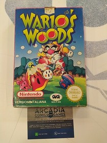 Wario's Woods NES PAL A ITA GIG Nintendo Entertainment System Senza Manuale