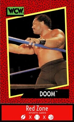 1991 Impel WCW - #141 Doom NM Set Break. - Image 1 of 2