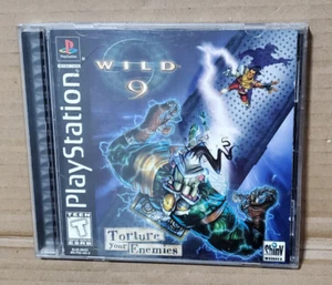 Wild 9 (Sony PlayStation 1, 1998) + registration card - Picture 1 of 10