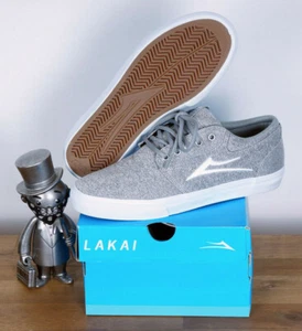 Lakai Footwear Skate Schuhe Shoes Griffin Light Grey Textile 8/41 - Bild 1 von 5