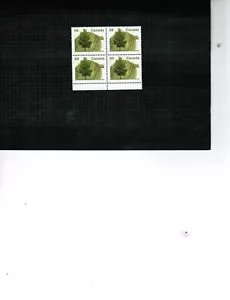 CANADA 1994 SHAGBARK HICKORY cat #1369 BL / 4 USED $5.00+ LOT 760 - Picture 1 of 1