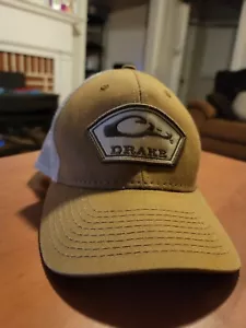 DRAKE MESH BACK BALL CAP SNAP BACK TRUCKER HAT NEW - Picture 1 of 6