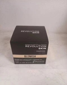 Revolution Skin Charcoal & Glycolic Acid Face Mask For Blemishes - Picture 1 of 4