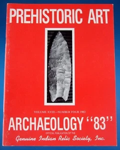 Prehistoric American Publication Indian Arrowheads Artifacts Book - Picture 1 of 12