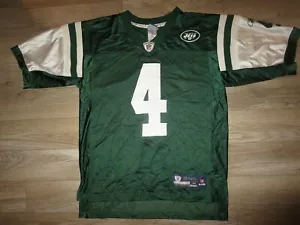 Brett Favre #4 New York Jets NFL Reebok Jersey M Medium mens - Picture 1 of 3