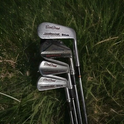 Wilson Sam Snead Blue Ridge Iron Set Of 4 (3,5,6, Putter) RH  (R24285) - Image 1 of 3