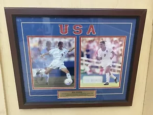 Mia Hamm signed autographed USA Soccer 22x18 photos framed Steiner - Picture 1 of 9