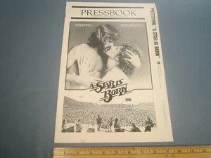 Movie Press Book 1976 A STAR IS BORN 11 pages AD PAD [Z106c] - Picture 1 of 3
