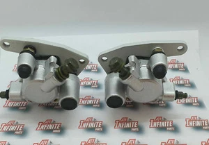 Front Brake Caliper & Pads Set for Yamaha Big Bear 400 2000-2012 - Picture 1 of 4