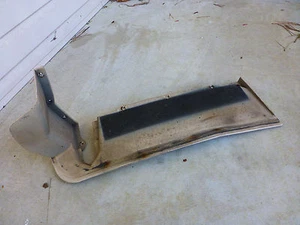 1981 Lincoln Continental Mark IV Beige Tan Bumper Filler Panel Valence - Picture 1 of 3