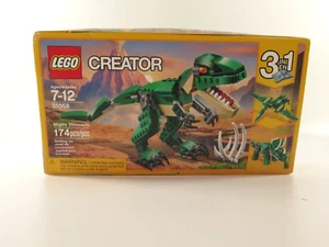 LEGO Creator Mighty Dinosaur 31058, 3 in 1 Model, T. Rex Triceratops Pterodactyl - Picture 1 of 9