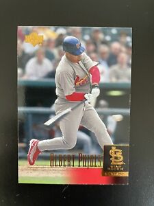 2001 Upper Deck Albert Pujols Star Rookie Card RC #295 St Louis Cardinals