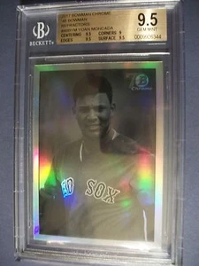 YOAN MONCADA 2017 Bowman Chrome '48 Refractors BGS GEM MINT 9.5 White Sox - Picture 1 of 1