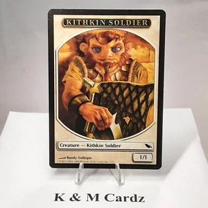MTG - Shadowmoore - Kithkin Soldier - Token - #01 - Picture 1 of 2